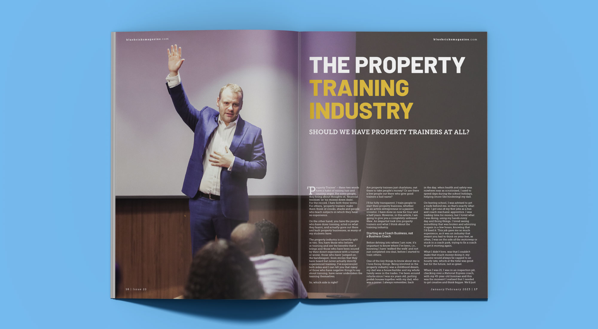 Property Magazine/Editorial Double Page Spread