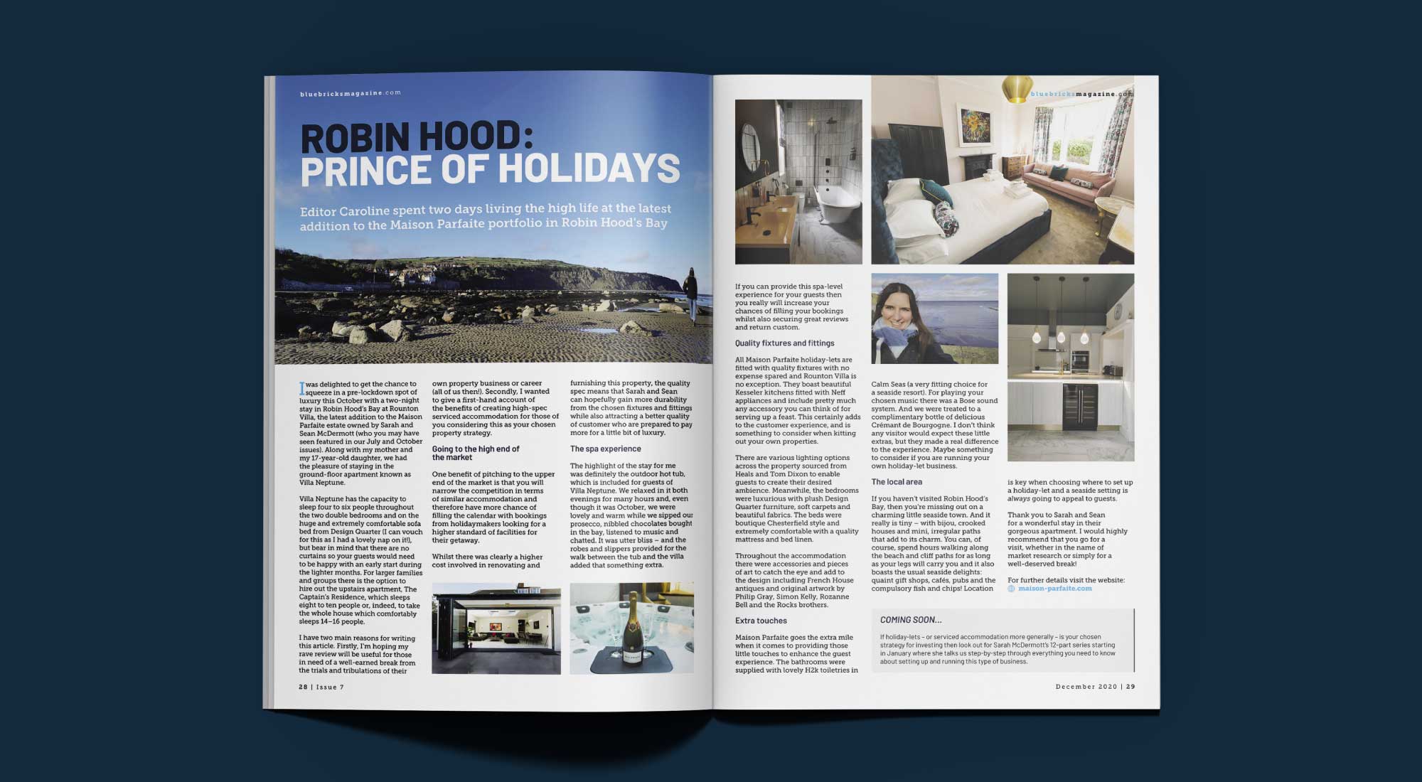 Property Magazine/Editorial Double Page Spread