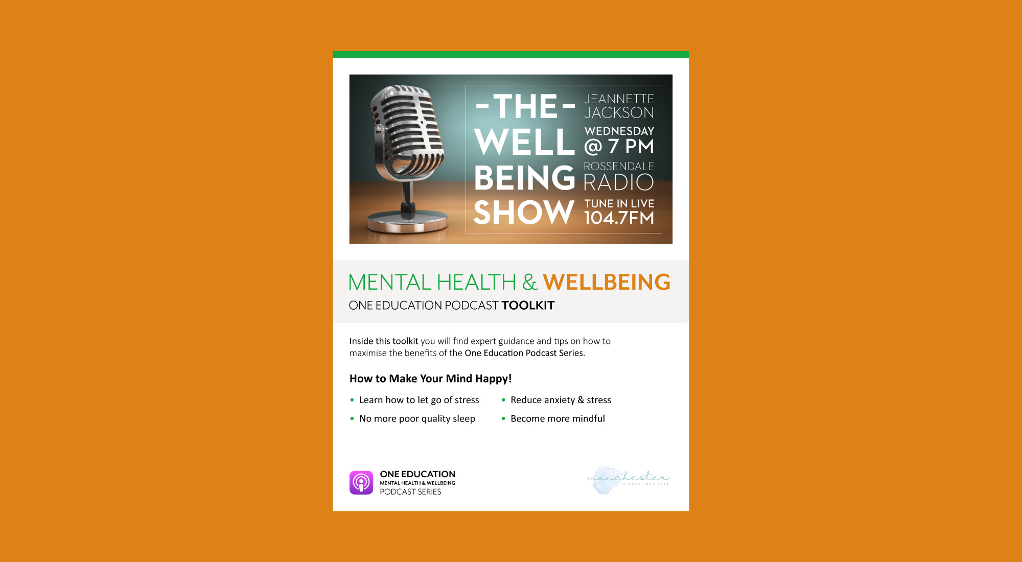 Mental Health and Wellbeing Newsletter Toolkit Front Cover