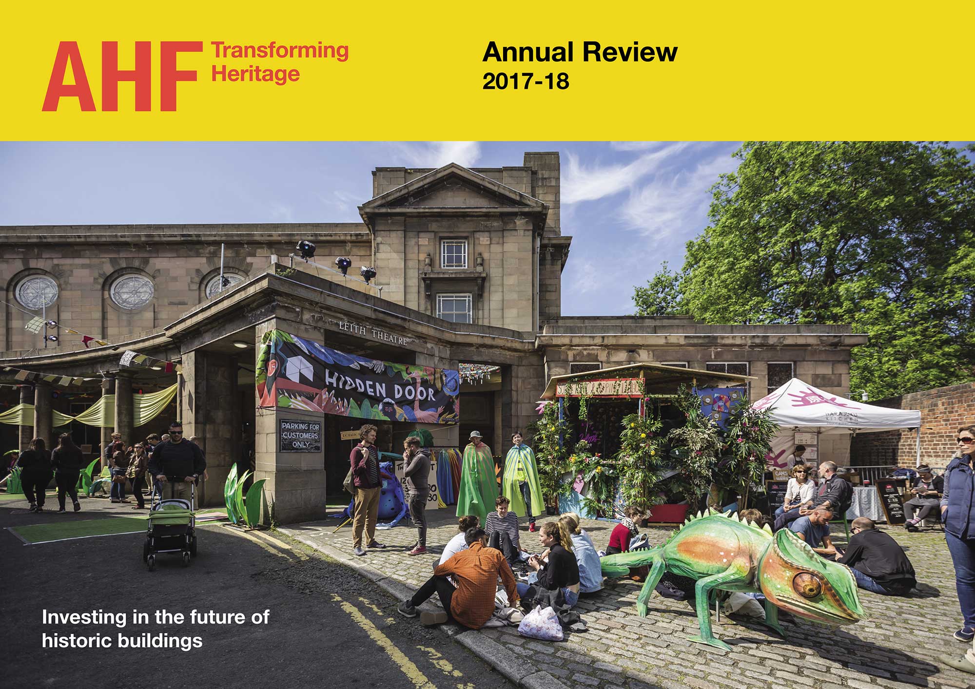 AHF Annual Review Front Cover