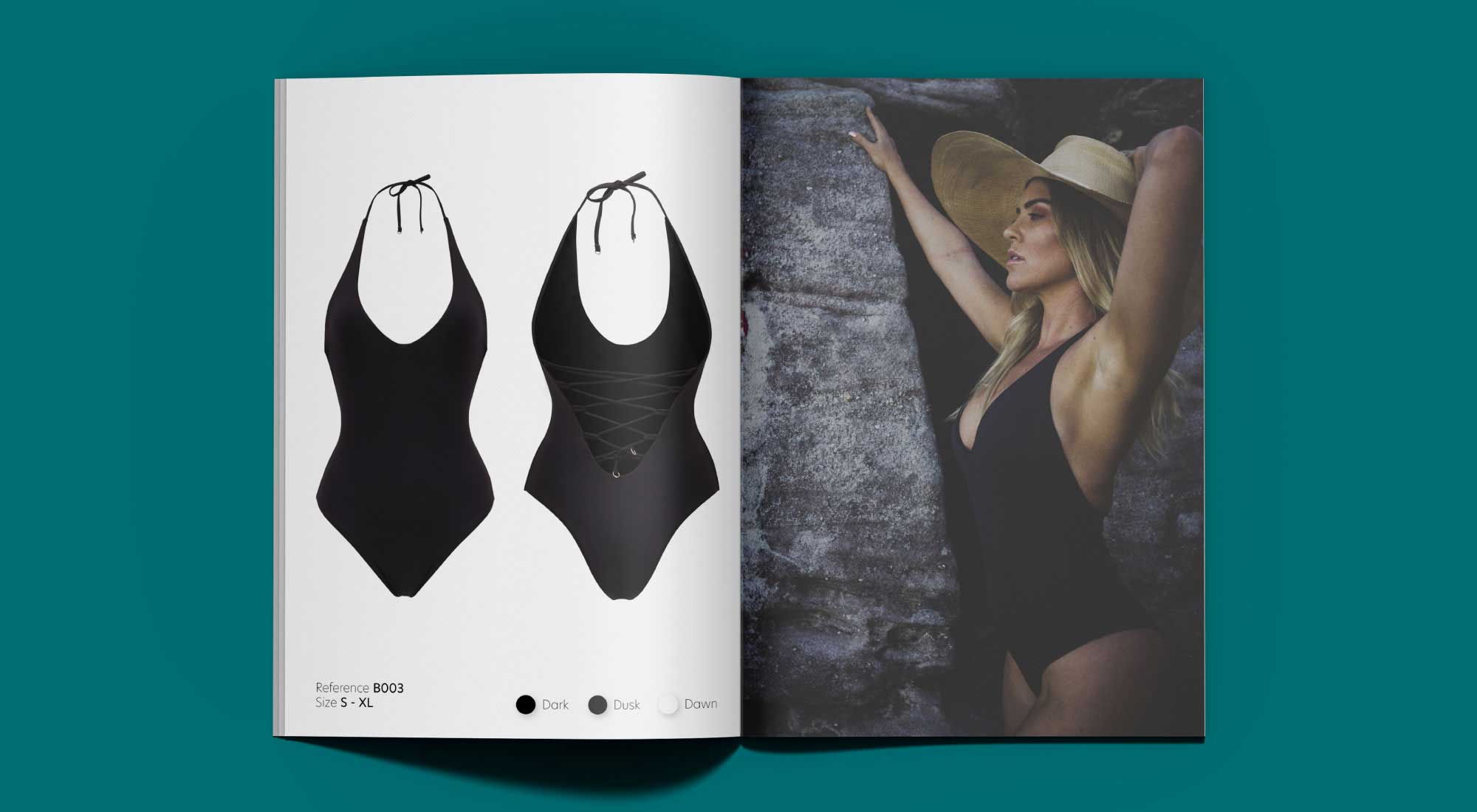 Look Book Brochure Layout