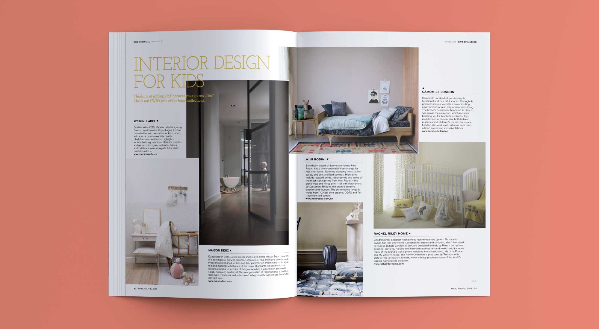 Magazine Design for CWB