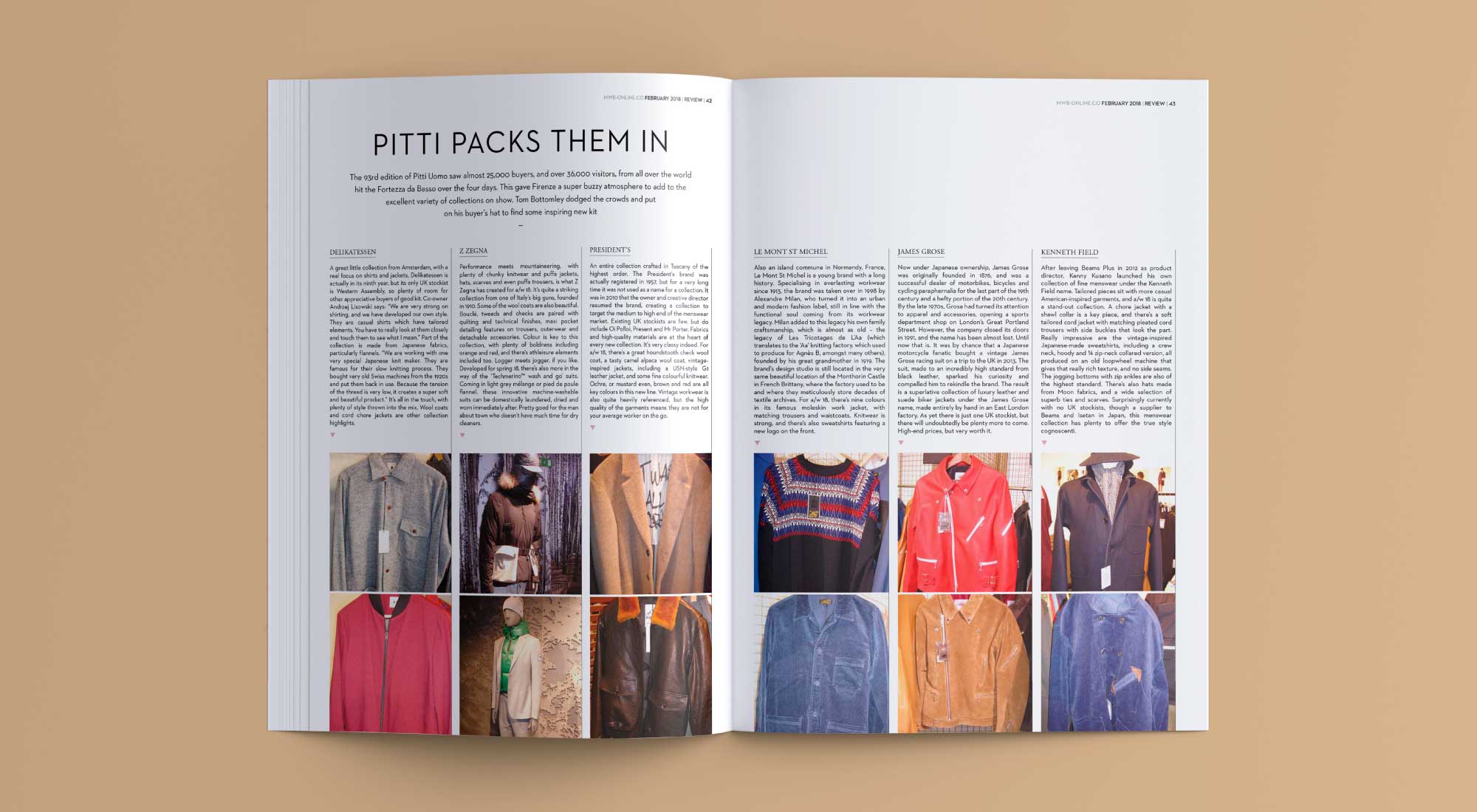 Magazine Design for MWB