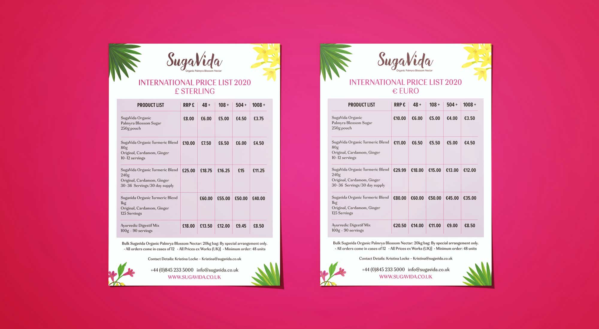 Double-Sided A4 Leaflet