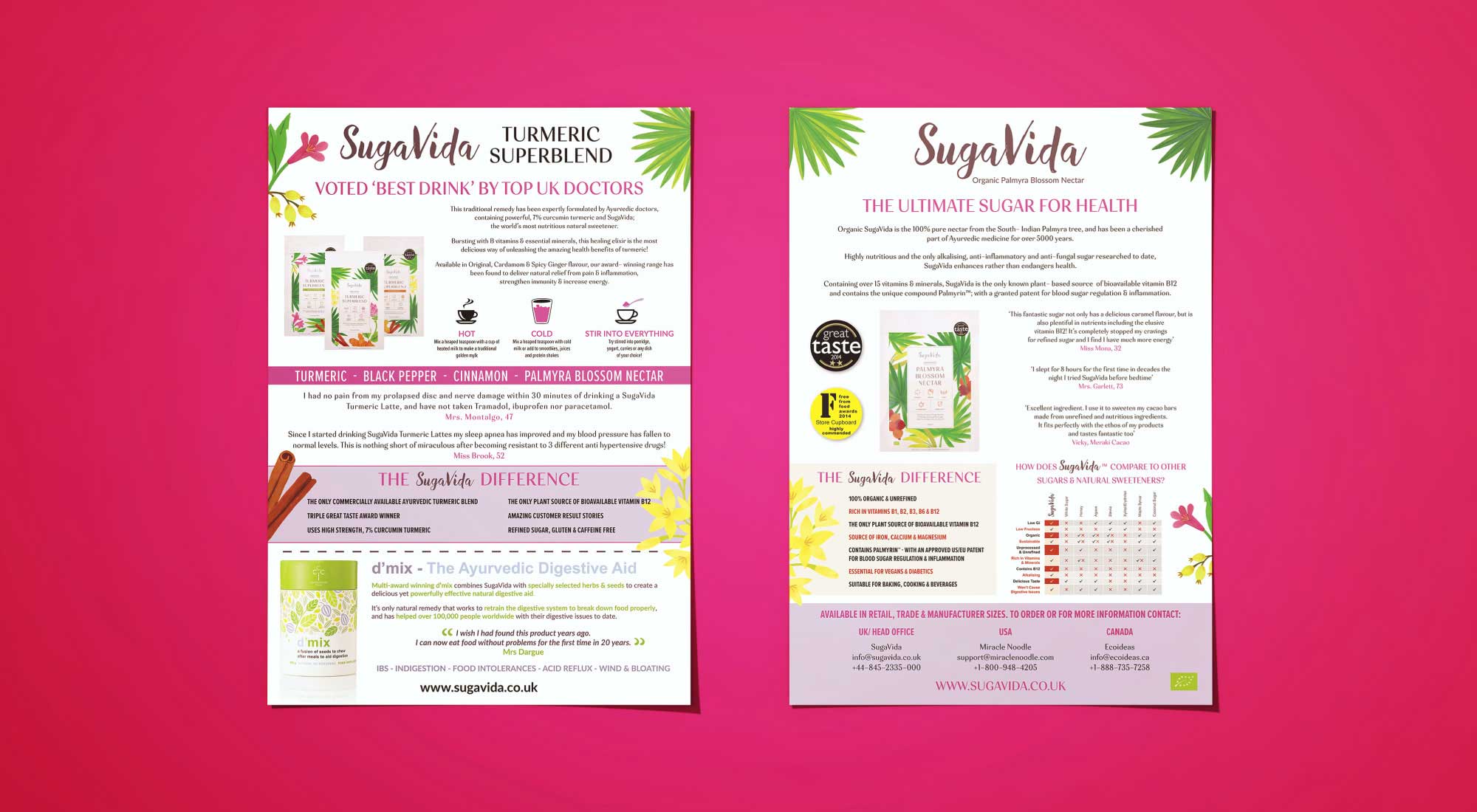 Double-Sided A4 Leaflet