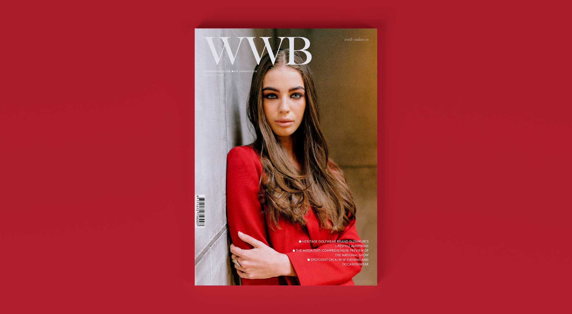 Editorial design for WWB Magazine