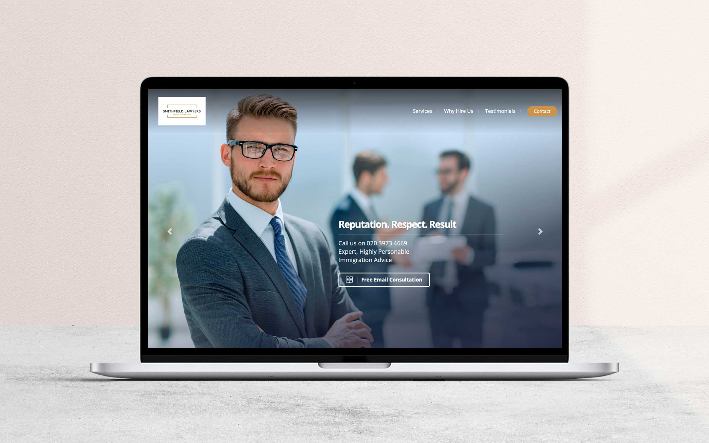 Website Homepage Design